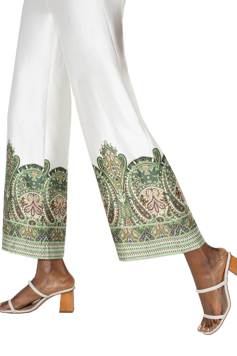 Liverpool Wide Leg Border Print Pant at ooh la la! in Grapevine TX 76051