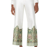 Liverpool Wide Leg Border Print Pant at ooh la la! in Grapevine TX 76051