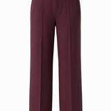 Liverpool Kayla Pull On Wide Leg Trouser in dark oxblood at ooh la la! in Grapevine TX 76051