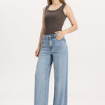 New York Super Light Weight Wide Leg Jeans at ooh la la! in Grapevine TX 76051