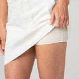 Liverpool Skort, White Utility Skort, Skort with Pocket, Women Skort, Liverpool Women Wear, Stylish Skort at ooh la la! in Grapevine X 76051