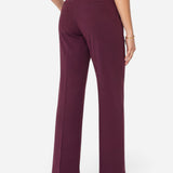 Liverpool Kayla Pull On Wide Leg Trouser in dark oxblood at ooh la la! in Grapevine TX 76051