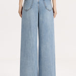 New York Super Light Weight Wide Leg Jeans at ooh la la! in Grapevine TX 76051