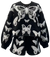 Queen of Sparkles Black & White Butterfly Sweatshirt at ooh la la! in Grapevine TX 76051