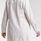Liverpool Collarless Trucker Dress at Ooh La La! in Grapevine TX 76051