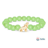 The Fahlo Scout Bracelet - Wolf in sage glow at ooh la la in Grapevine TX 76051