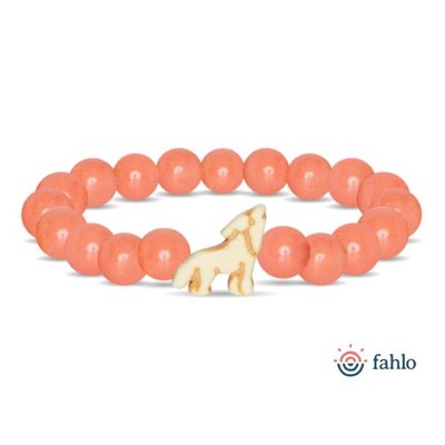 The Fahlo Scout Bracelet - Wolf in sunrise glow at ooh la la in Grapevine TX 76051
