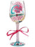 Cheers To The Graduate Wine Glass by Lolita