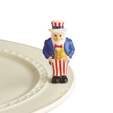 Nora Fleming Mini: All American Uncle Sam