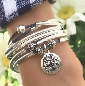Lizzy James April with Tree of Life Charm