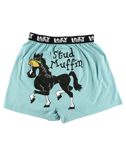 Men's Funny Boxers - Stud Muffin Horse