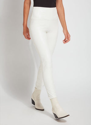 Textured Leather Legging - Multiple Colors