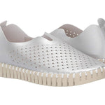 Ilse Jacobsen Tulip Shoe - Metallic Silver 1 at ooh la la! in Grapevine, TX 76051