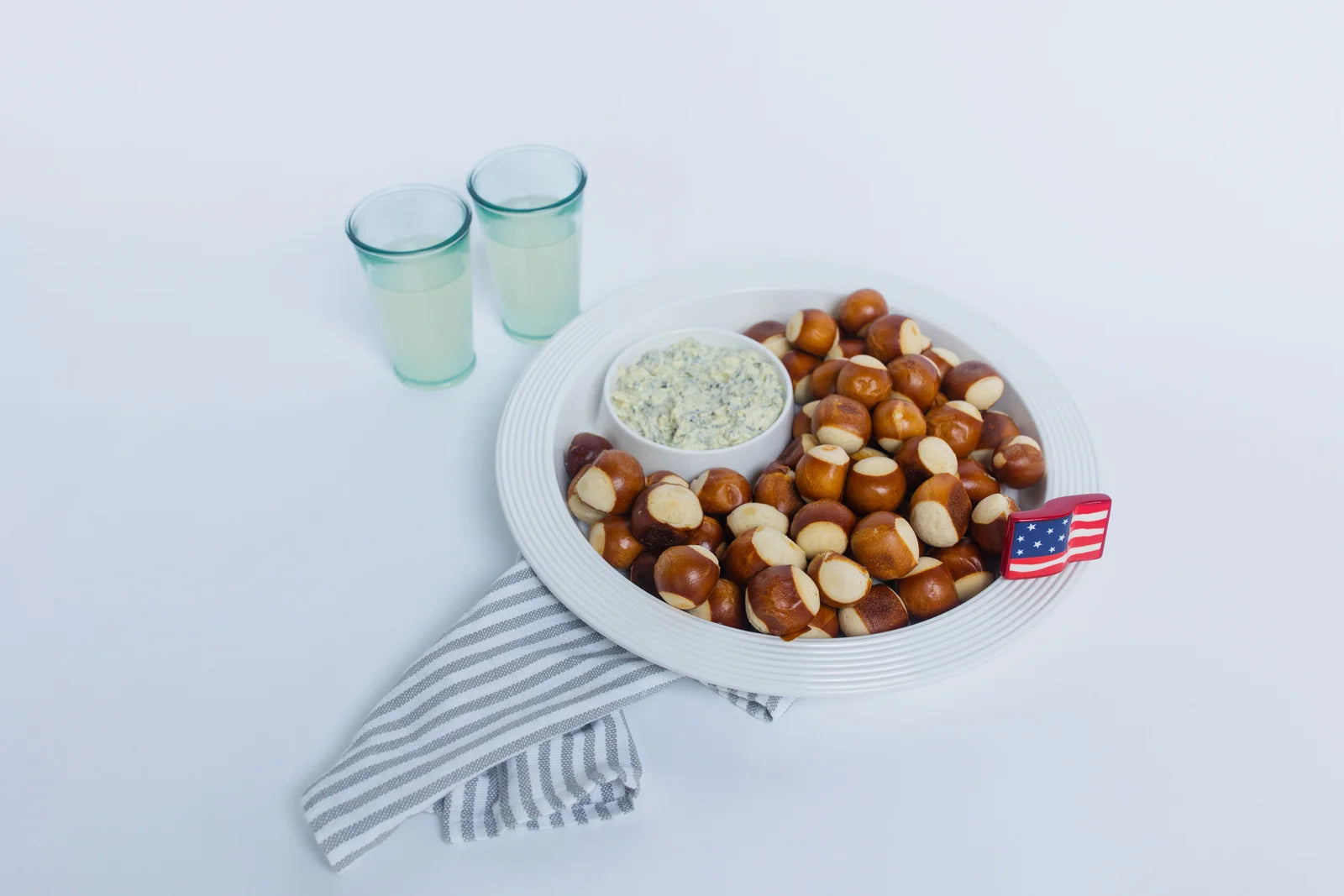 Nora Fleming  - Chip and Dip Pinstripes at ooh la la! in Grapevine TX 76051