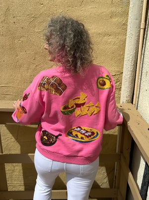 Queen of Sparkles Mexican Food Sweatshirt at ooh la la! in Grapevine TX 76051