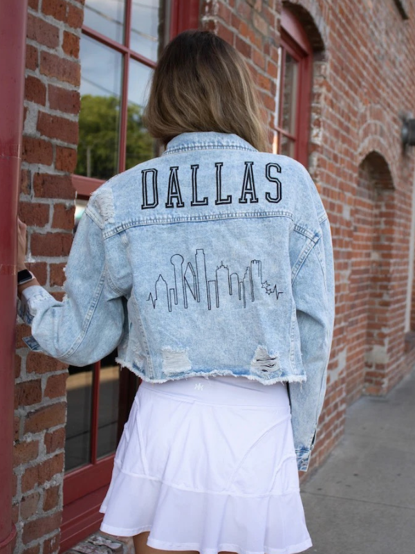 Dallas cowboys 2025 denim jacket