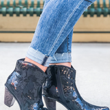 Super Bling Short Zipper Boots - Multiple Colors