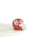 Nora Fleming  Mini: OU University of Oklahoma Helmet