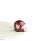 Nora Fleming Mini: Texas A&M Helmet